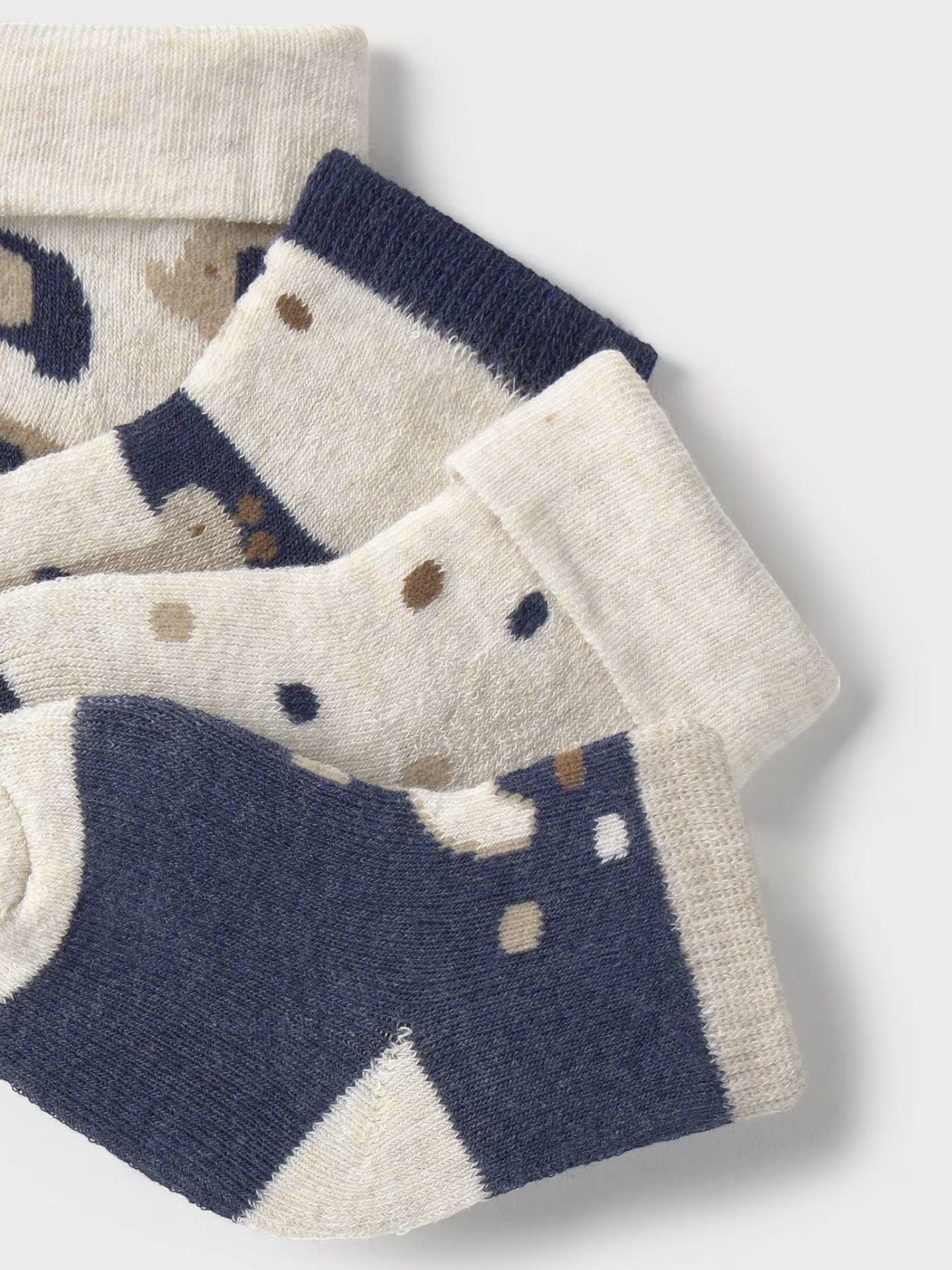 Set of 4 Blue Socks 1D-9759/BN