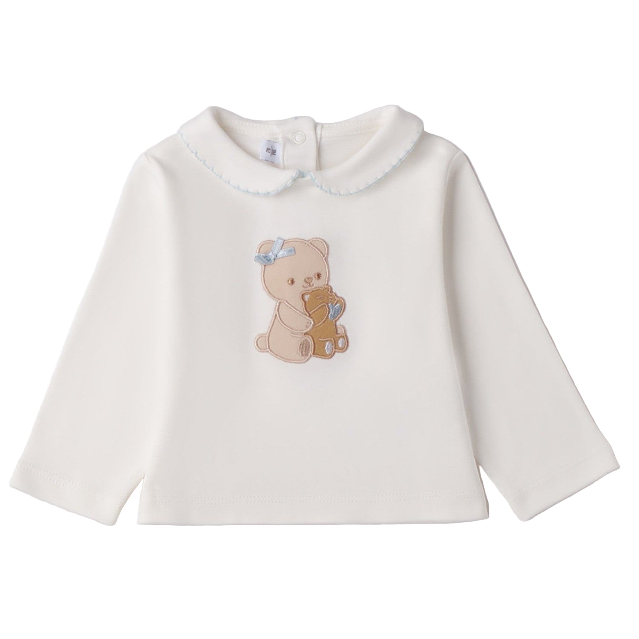 Girocollo Ml Bimba Bianco 3F749/112 -  NANU' BABY