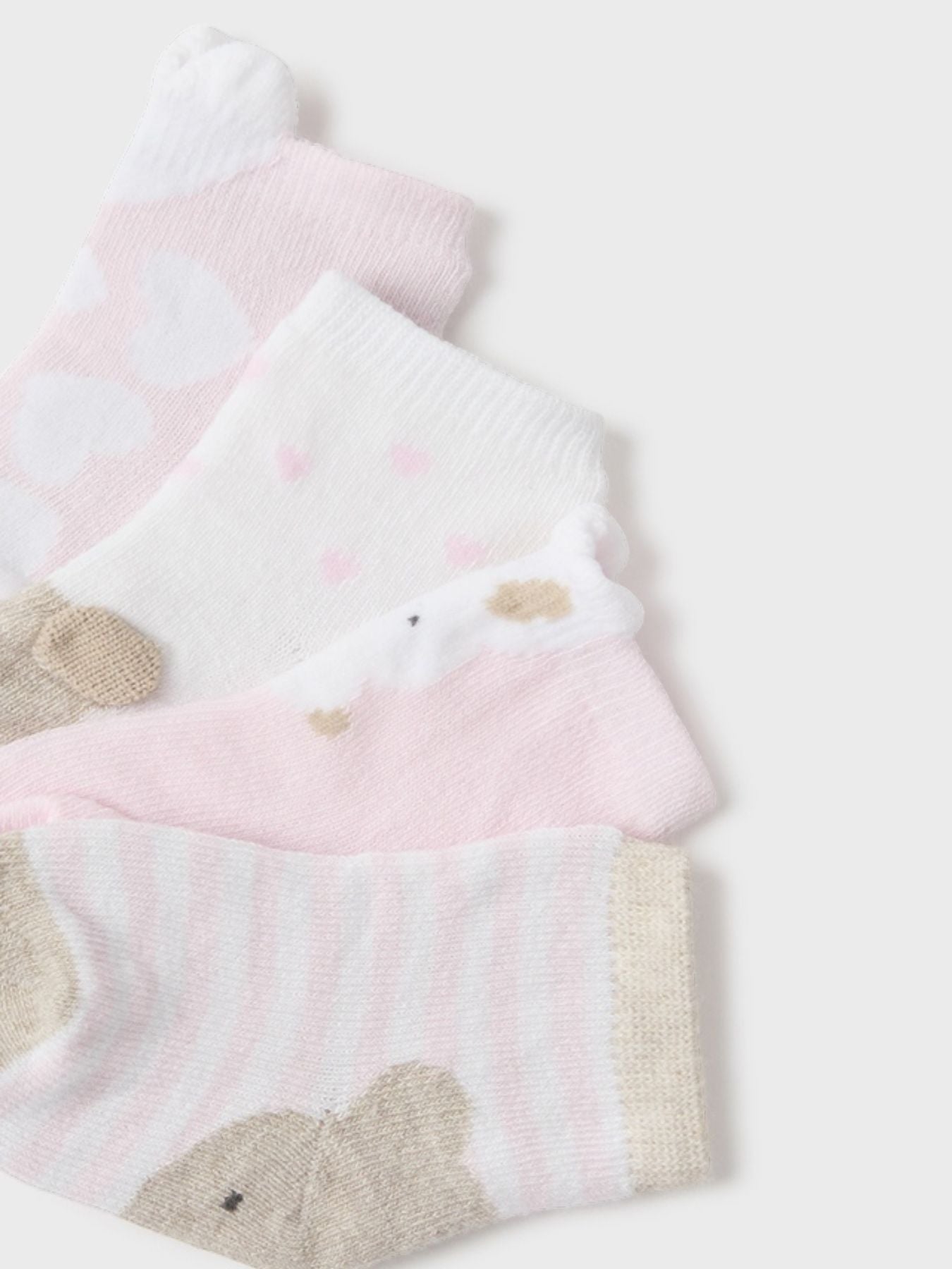 Set 4 calze  ROSA 9711 -  NANU' BABY