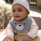 Baby Bib, Grey, 9951/46