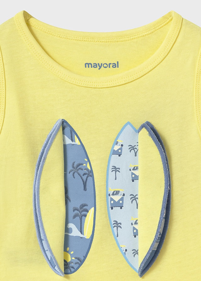 T-shirt Cotone Giallo MAYORAL 1069/69