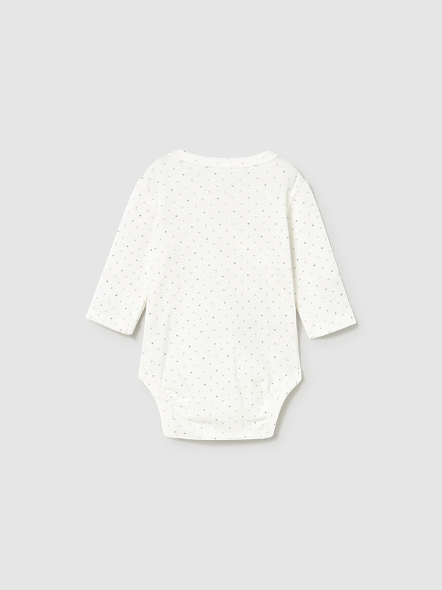 Ecru Long Sleeve Underwear Bodysuit 2712