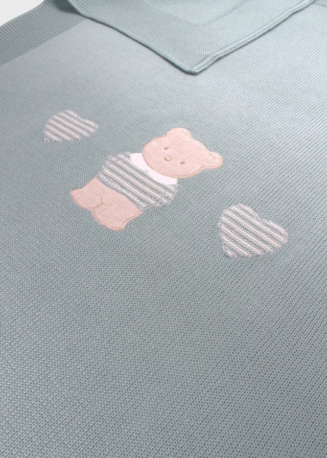 Green Teddy Cotton Blanket 198/S
