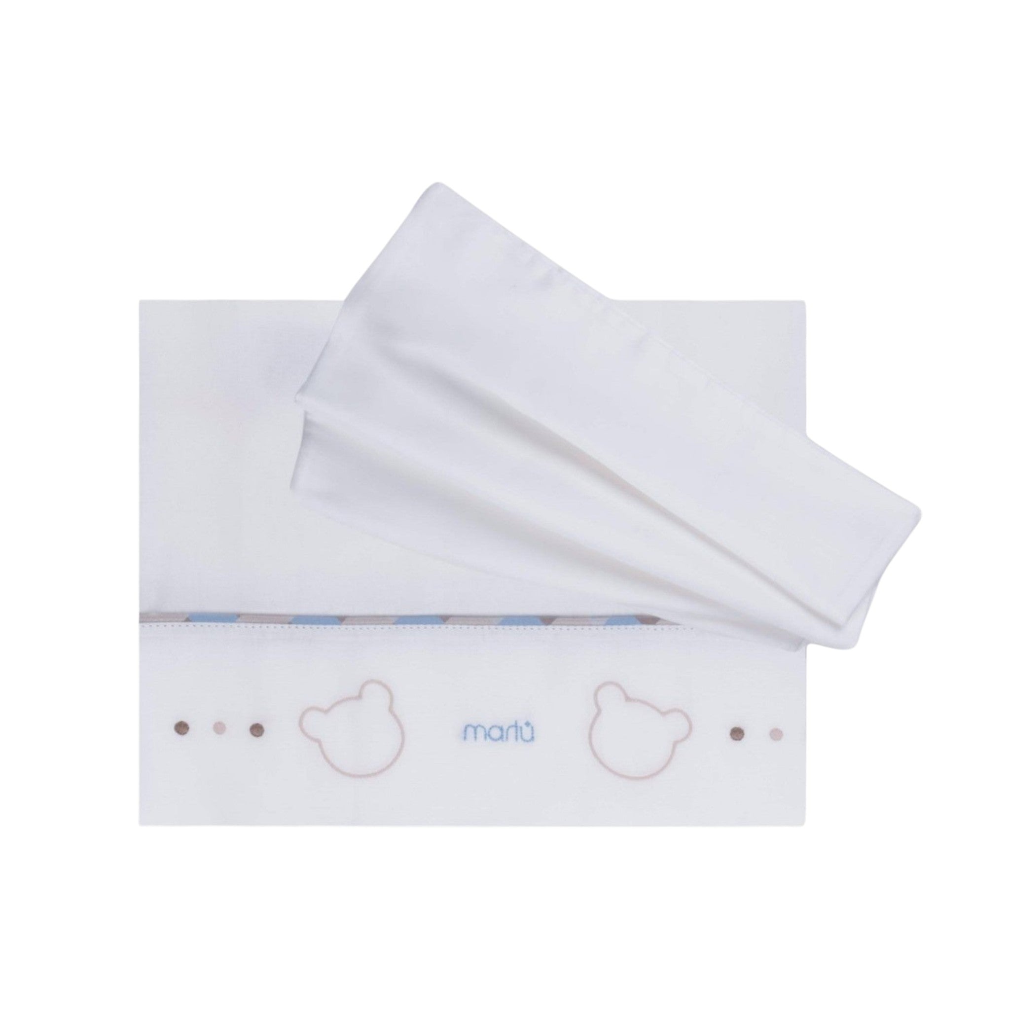 100% Cotton Baby Fitted Sheet Set, 3 Pieces, Vanilla IN70LE/C