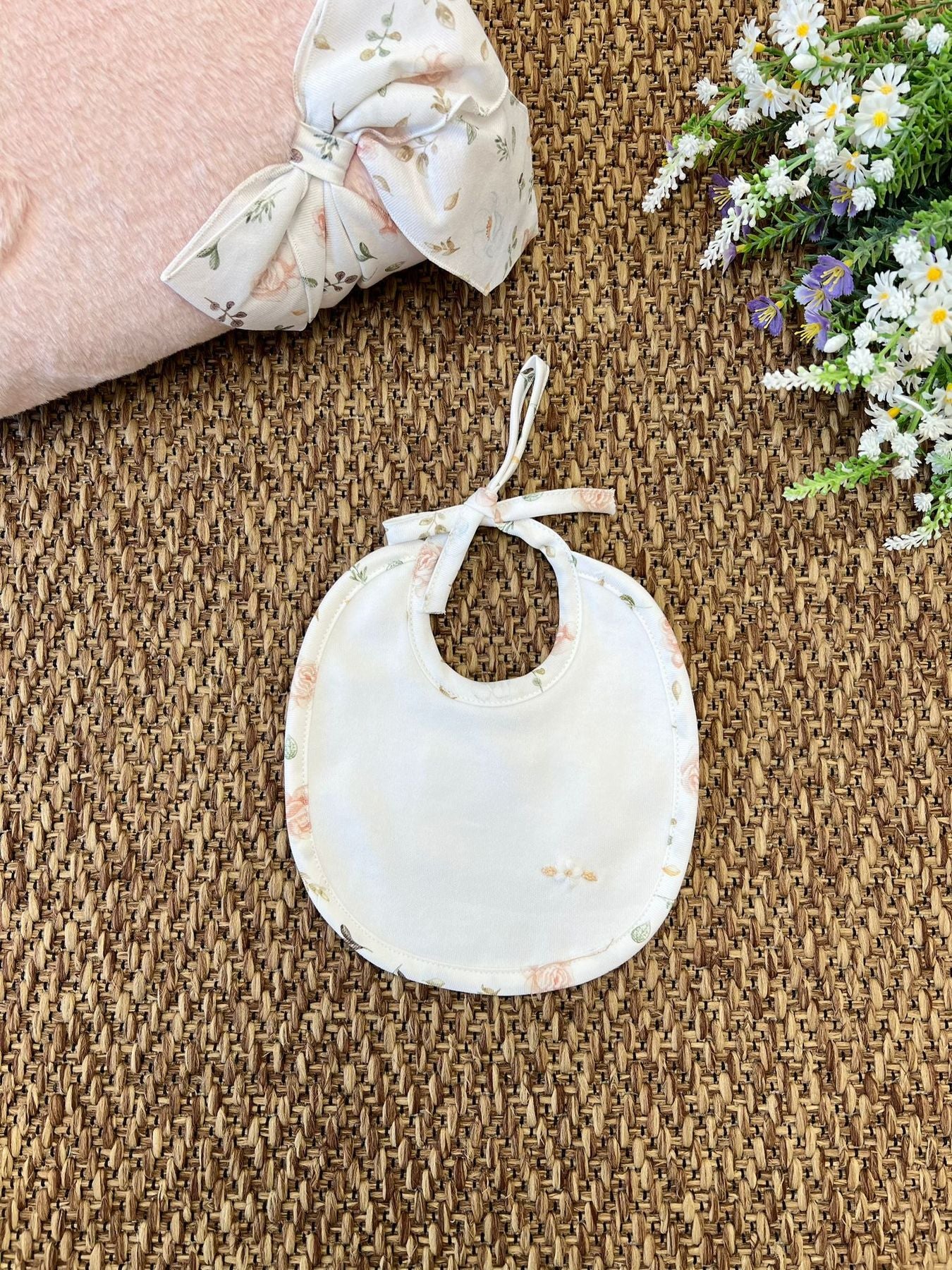 Baby Girl Bib PINK 5330BA