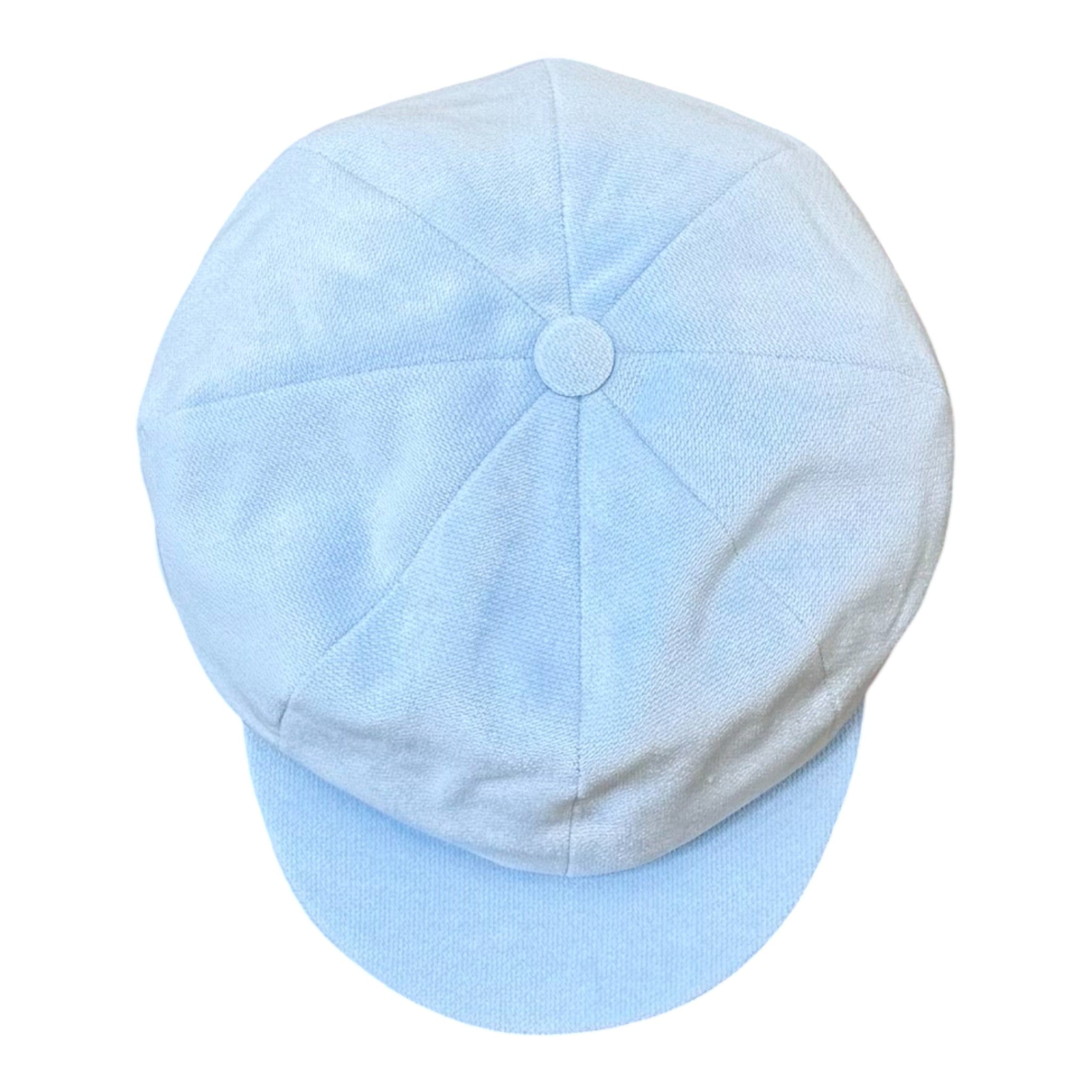 Children's Hat, Cotton Blend, Sky Blue - PONTO POR PONTO 8/231-C