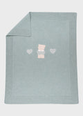 Green Teddy Cotton Blanket 198/S