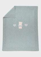 Green Teddy Cotton Blanket 198/S