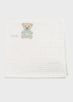 Muslin Teddy Embroidered Sky EK60QU/C