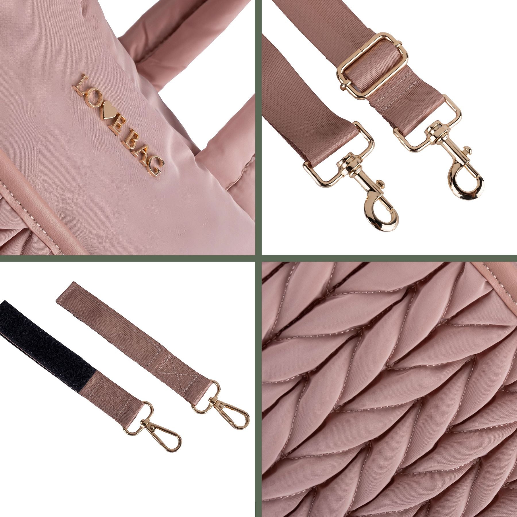 Borsa 48 ore Rosa  ROSA BORSA 48 ORE ROSA -  NANU' BABY