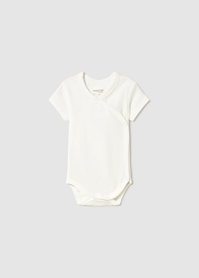 Natural Short Sleeve Bodysuit 1703