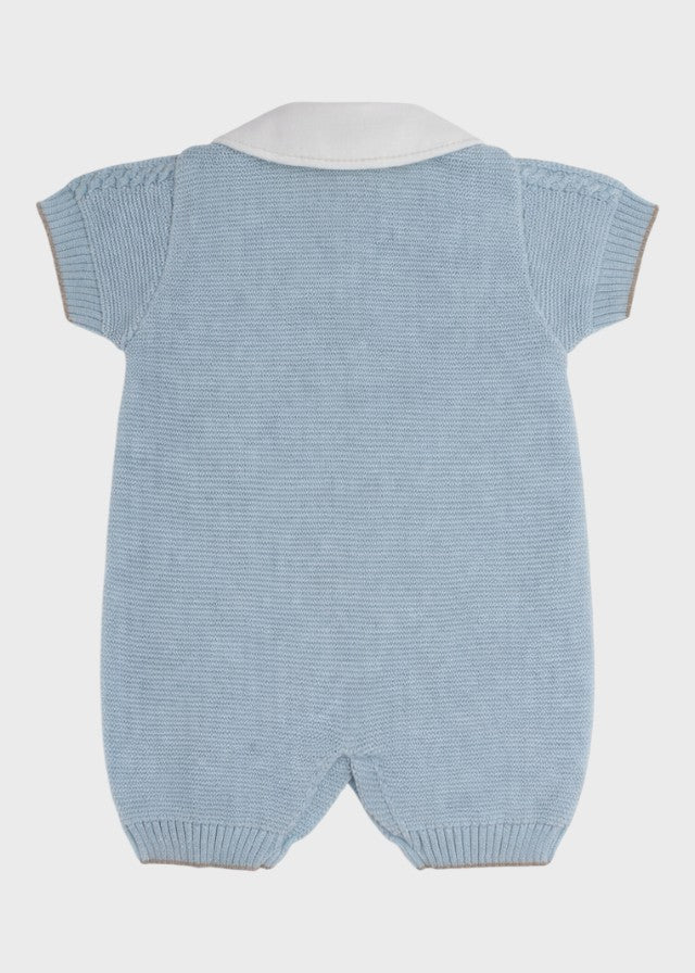 Sky Blue Bows Short Romper EK6315/C