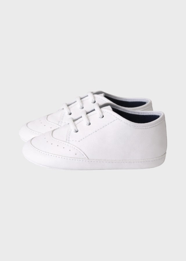 Oxford Shoe White Leather SM4175/T001