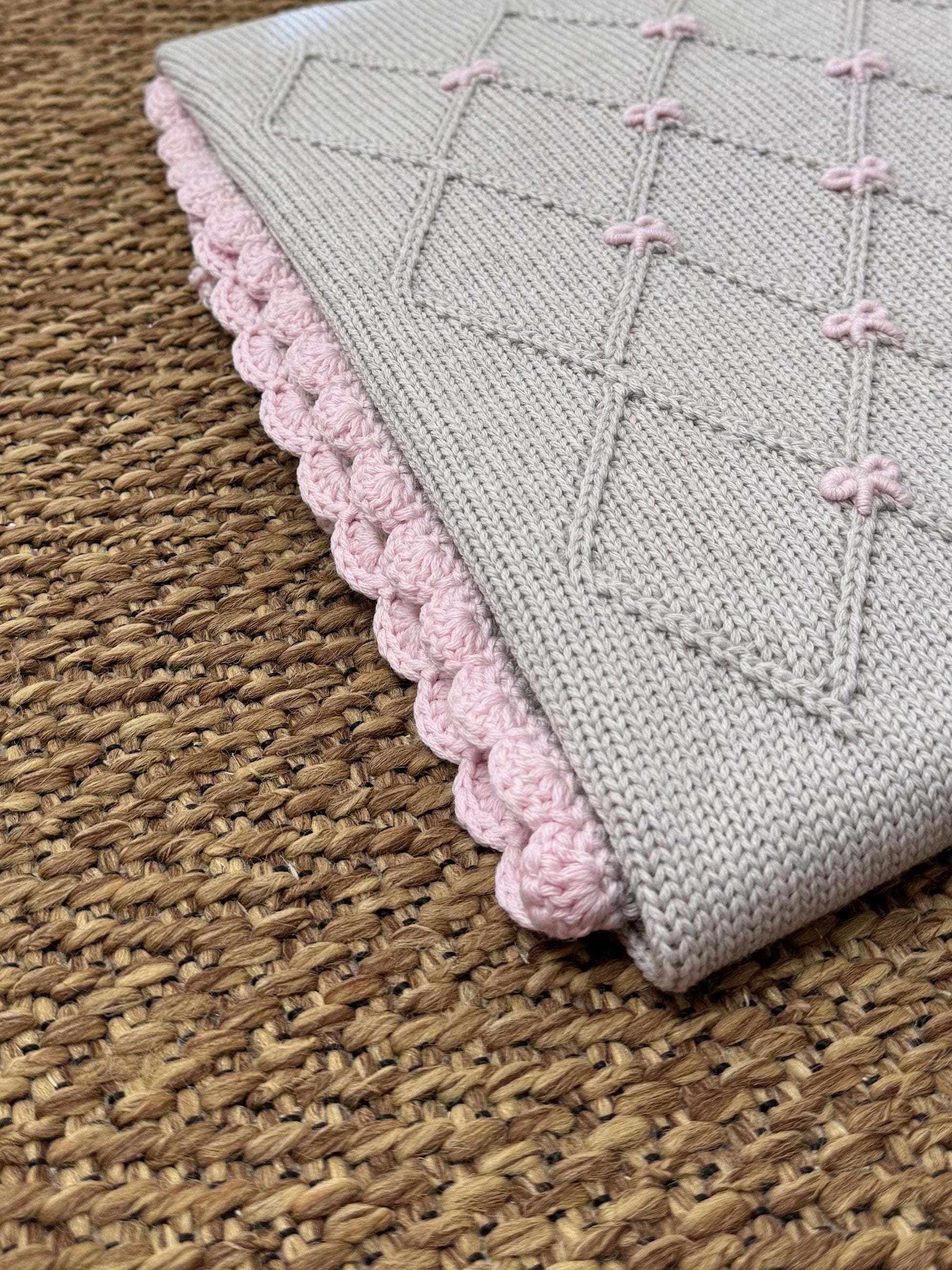 Beige Baby Blanket E79/R
