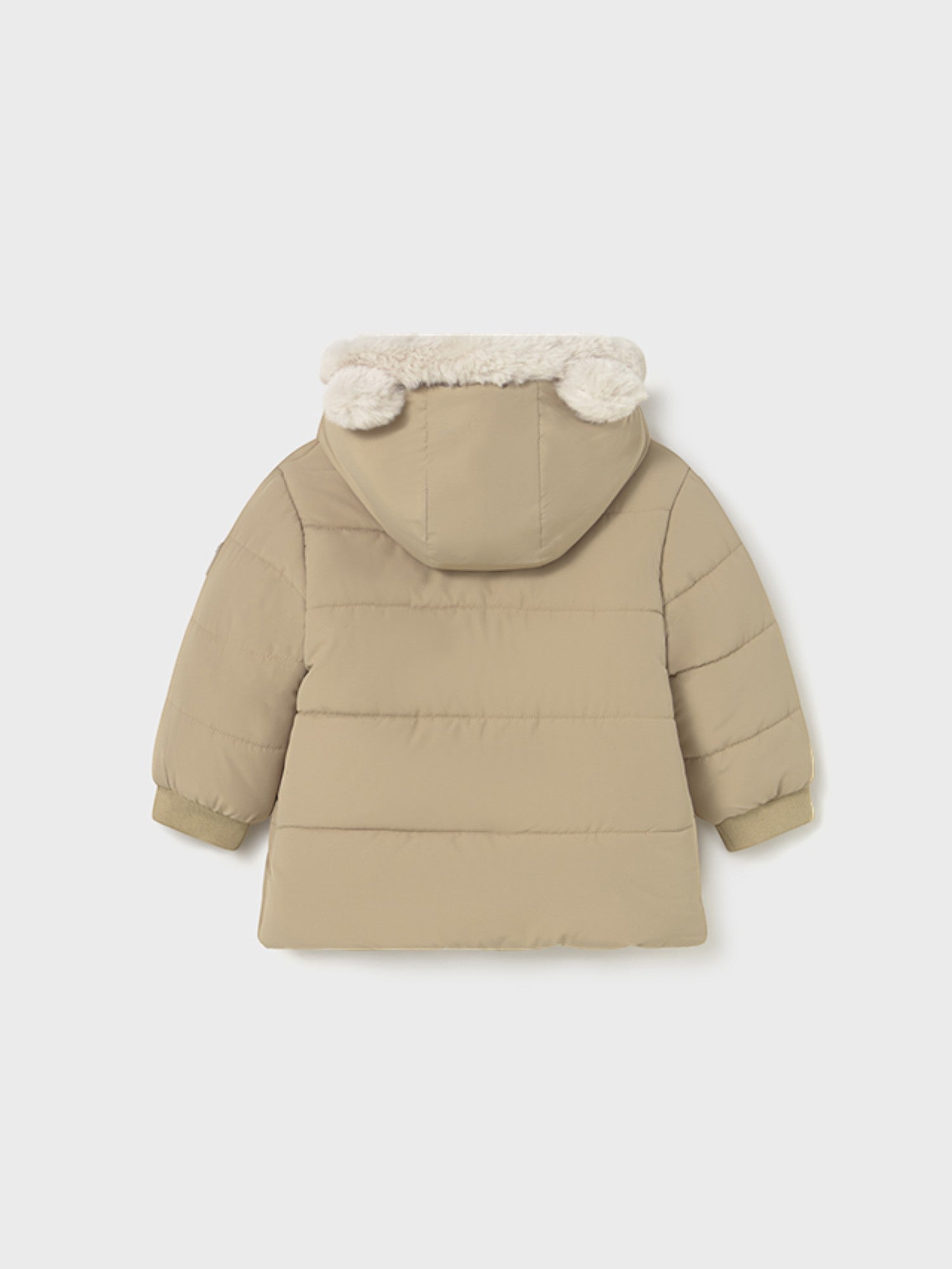 Boy's Fur-Trimmed Jacket, Beige 2424/50