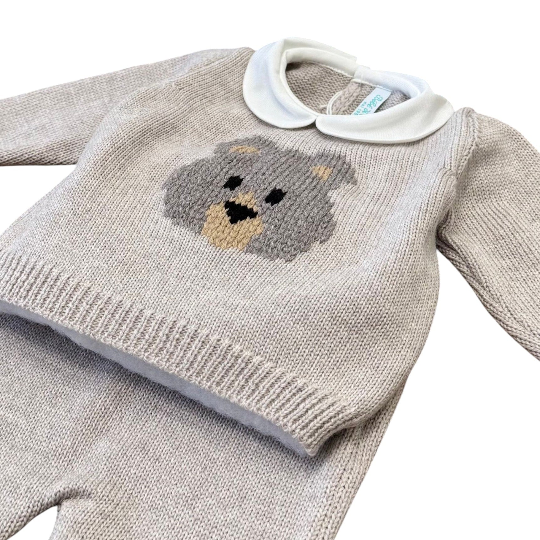 Completo nascita Neonato Beige 2P85