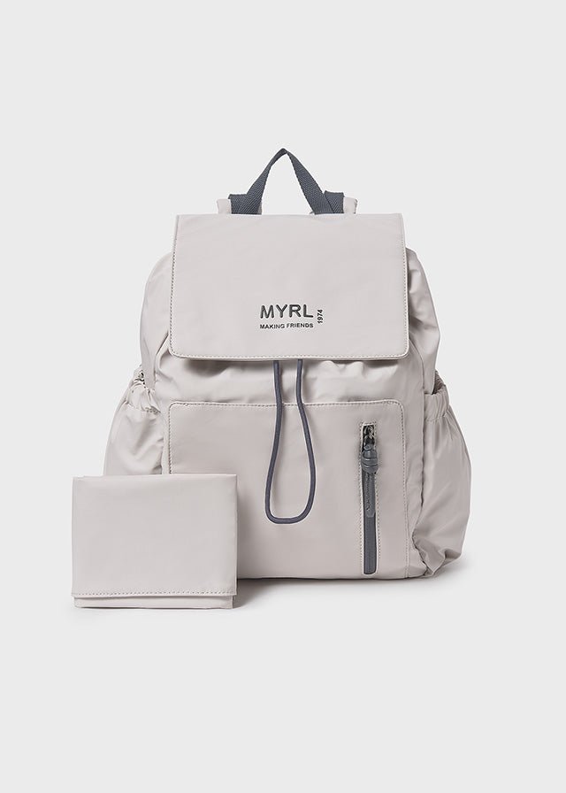 Zaino Maternità Fasciatoio Grigio 19090/20 corredino e abbigliamento neonato | NANU' BABY