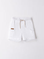 Classic White Cotton Bermuda Shorts 3B629/0113