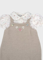 NAIME/AB-T Steam Stitch Dungarees Set