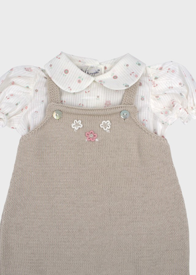 NAIME/AB-T Steam Stitch Dungarees Set