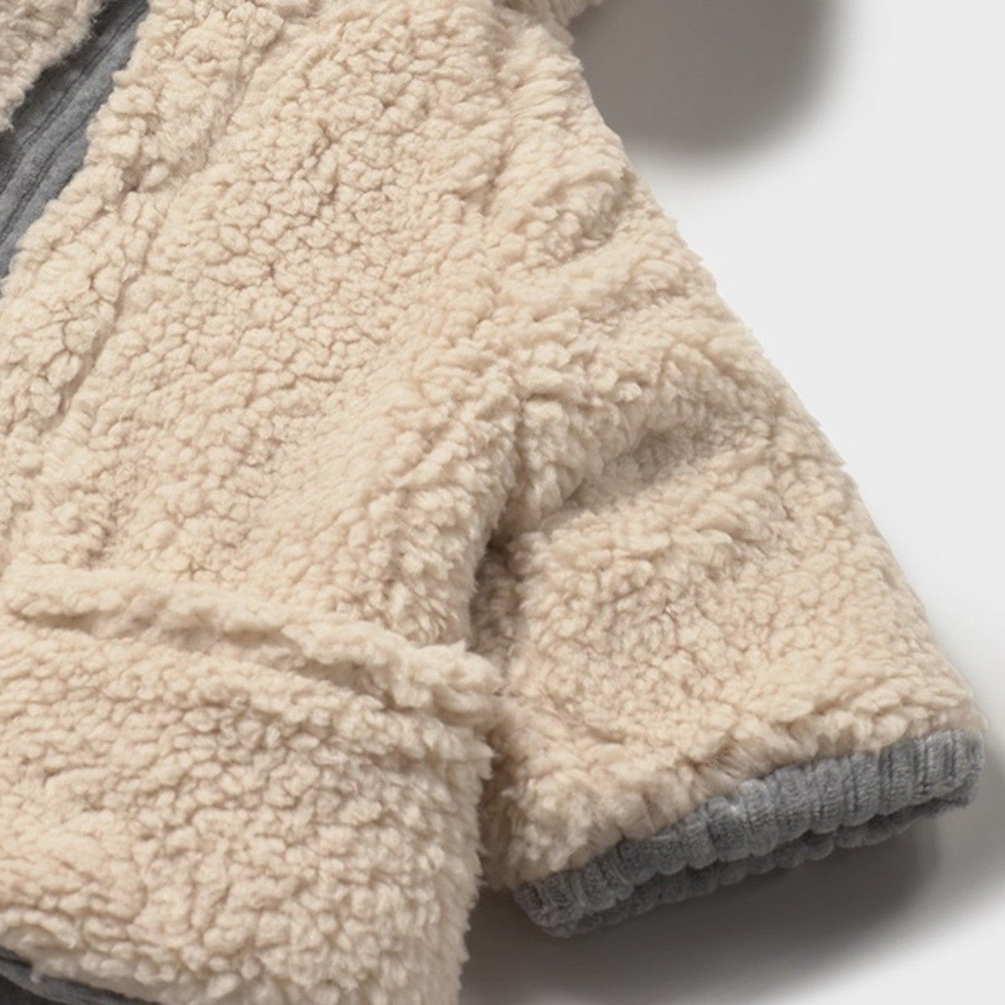 Cappotto reversibile Bimbo Grigio 2496/81 -  NANU' BABY